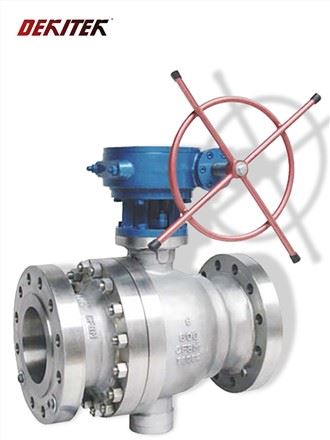 Trunnion montirani kovinski kovan kroglični ventil